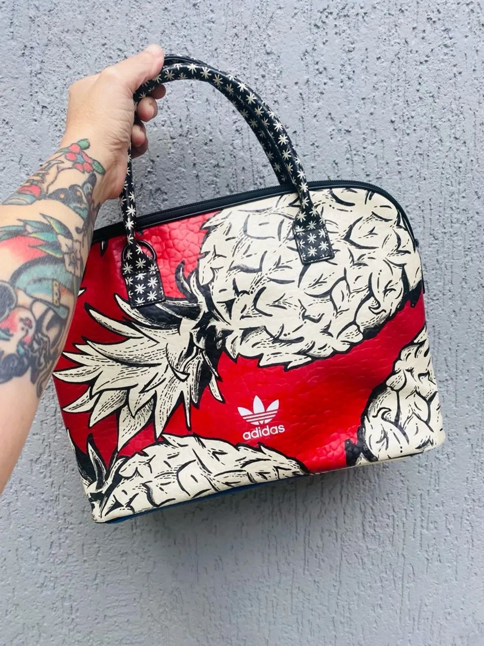 Bolsa Adidas Abacaxi coleção Farm