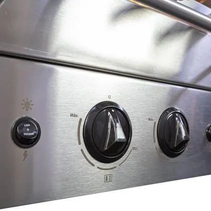 Assador a Gás de Bancada 4 Espetos Rotativos Hope Bake Premium 04? - Foto 5