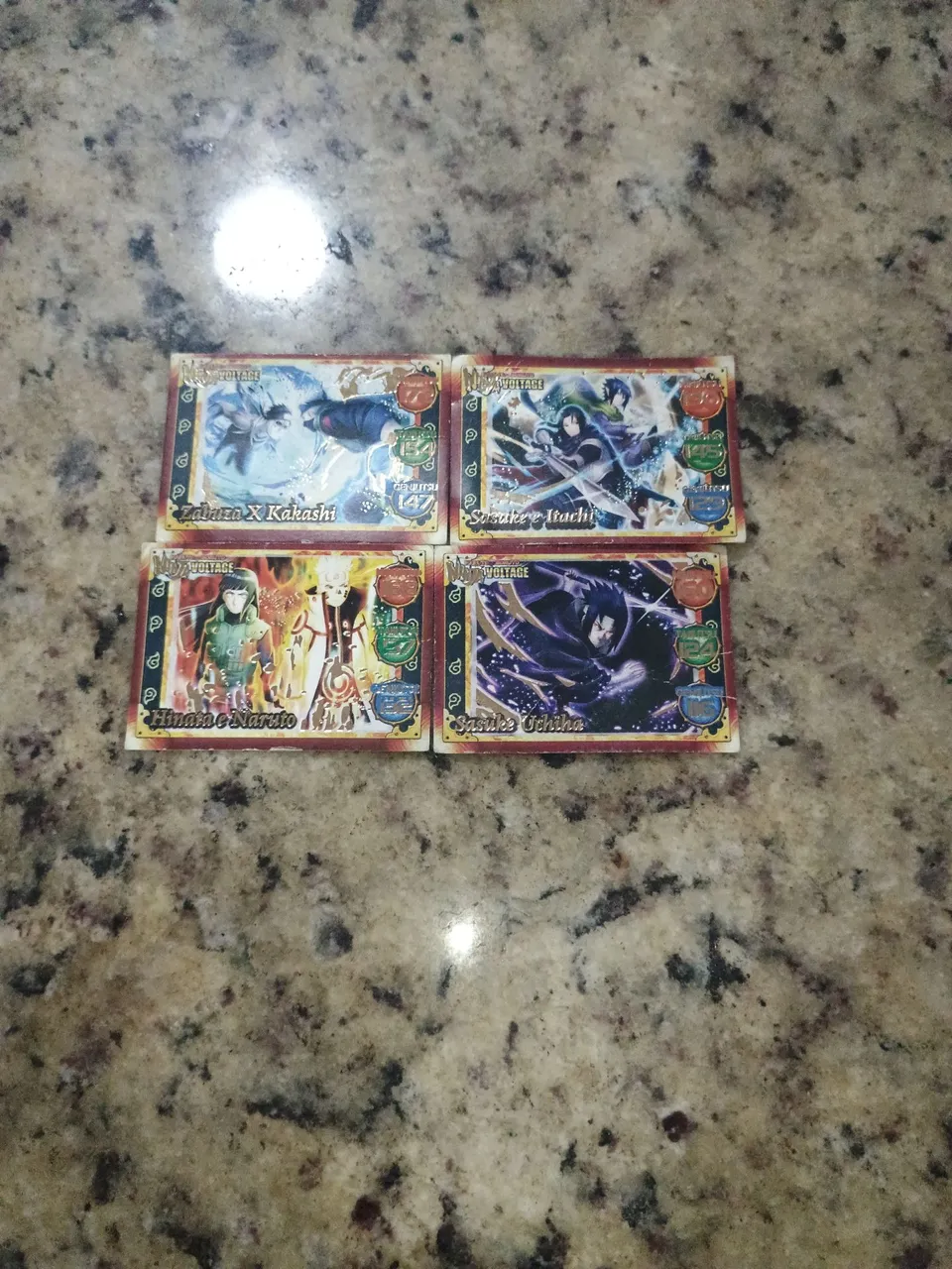 Cartinhas do Naruto 