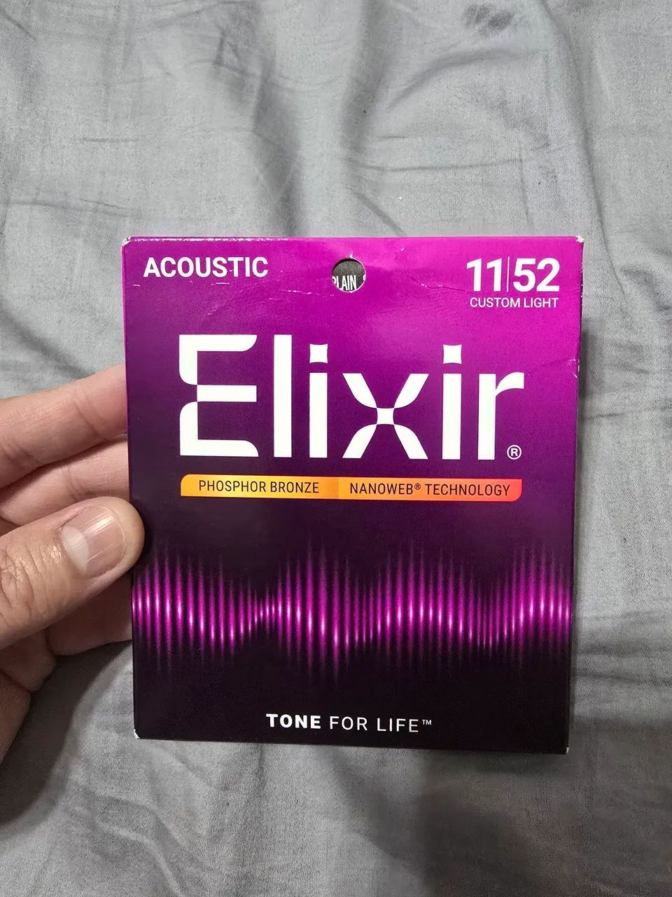 Corda Elixir 011 phosphor bronze