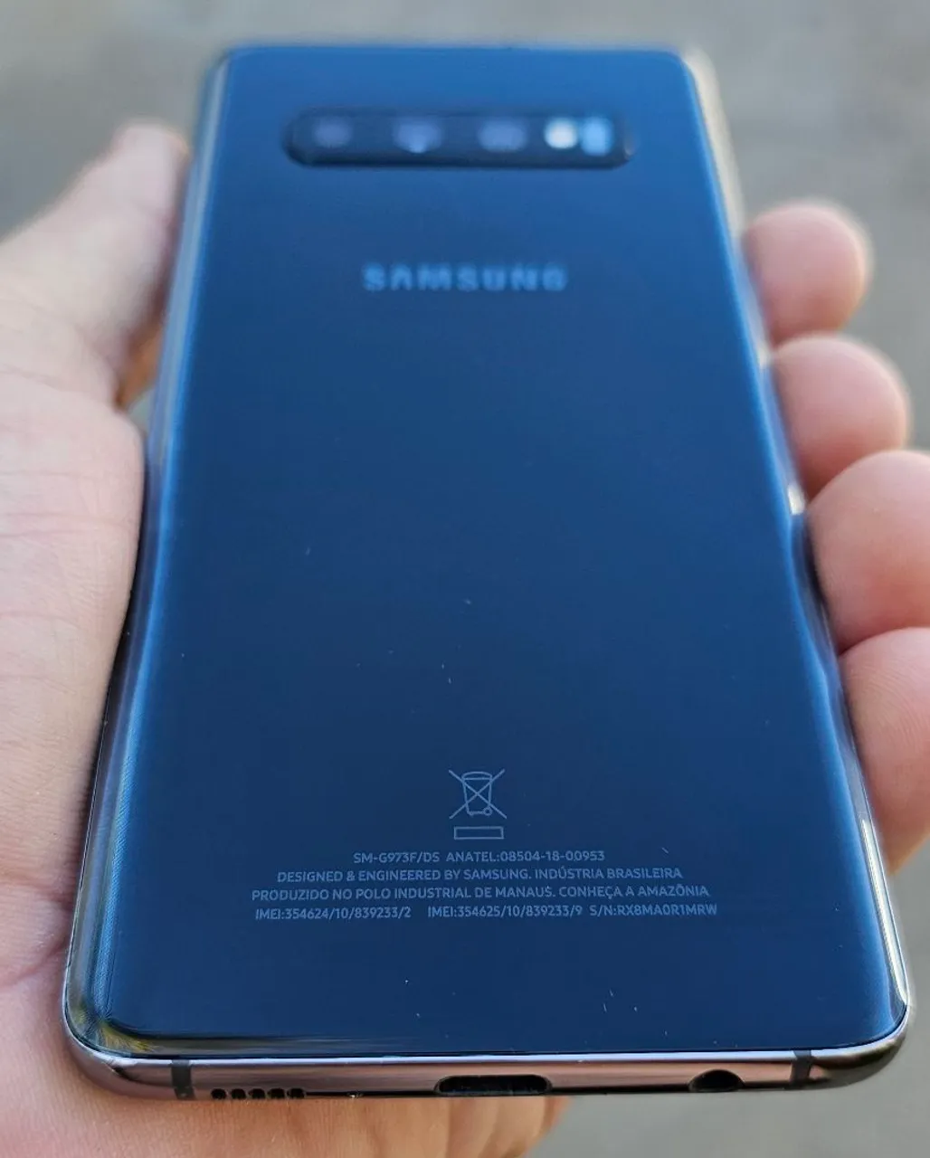 Samsung Galaxy S10 IMPECÁVEL!!! estado de novo 100%
