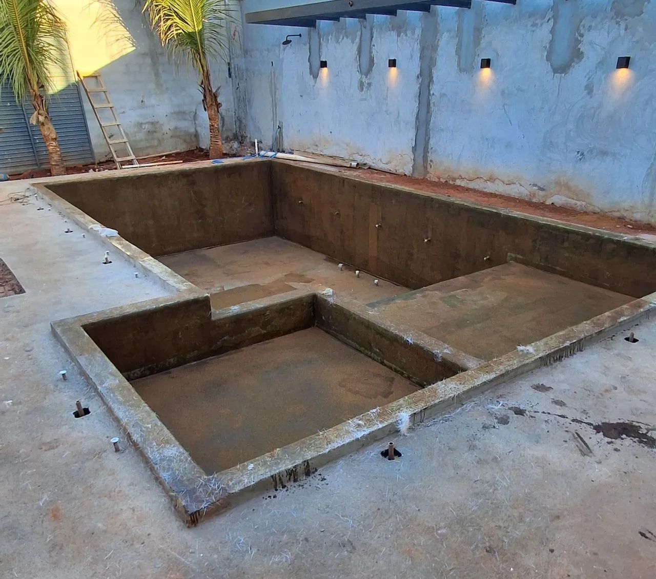 Fibragem de piscinas impermeabilização Anápolis  - Foto 5