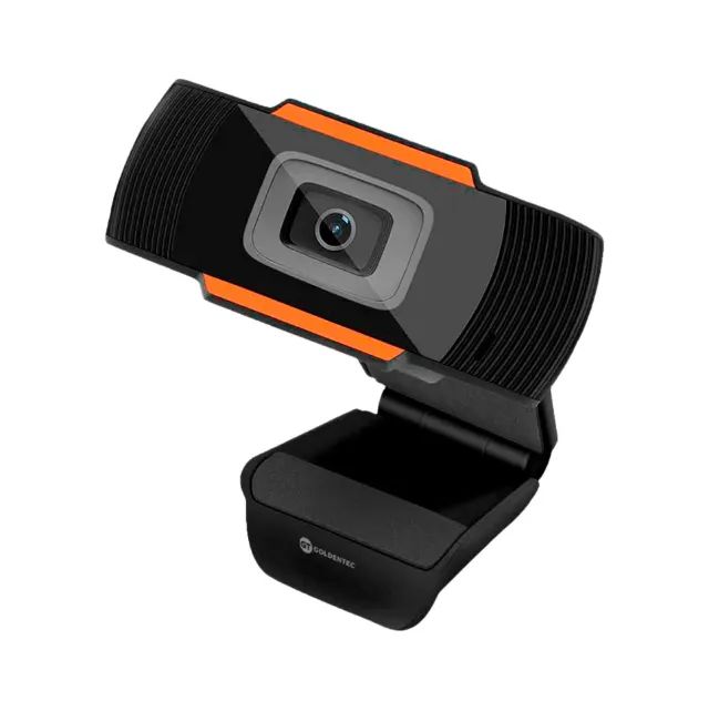 Webcam GT HD 720P 30FPS Laranja com Microfone Integrado - WZetta