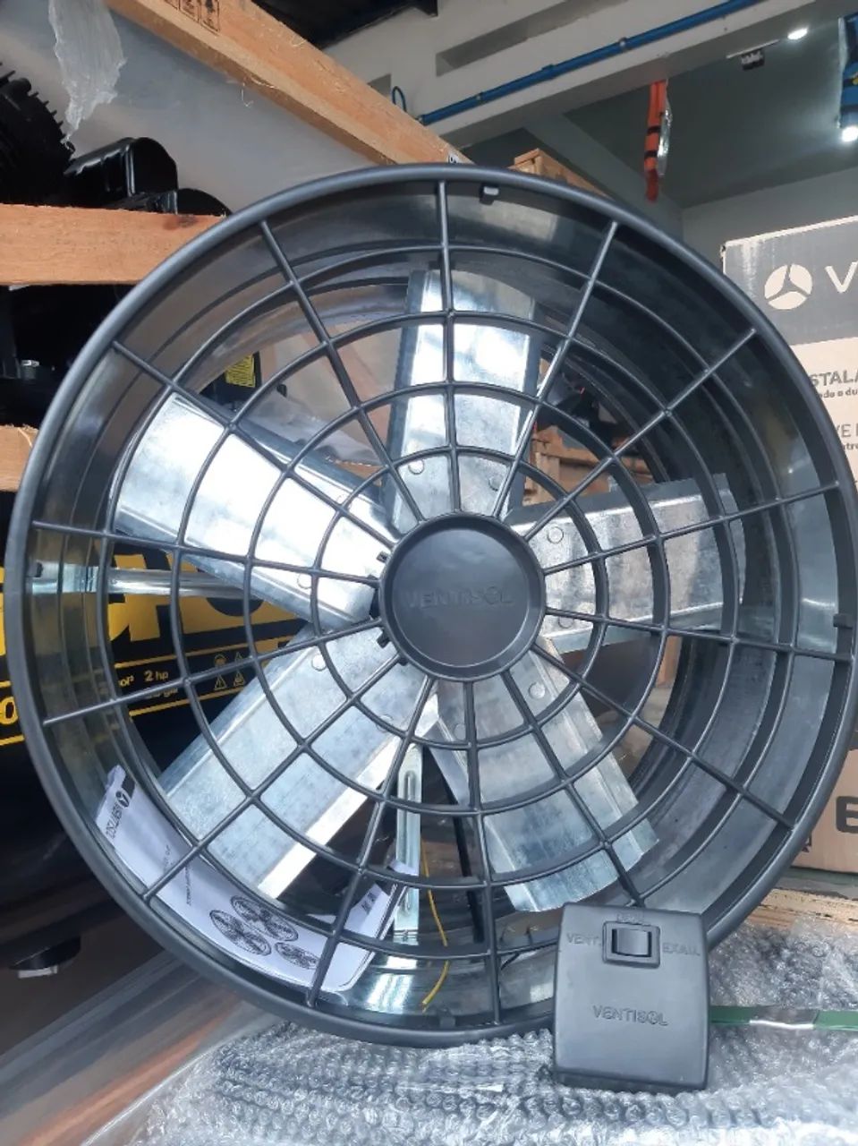 Exaustor Comercial - Modelo Ventisol 40 cm com Reversão  - Foto 5
