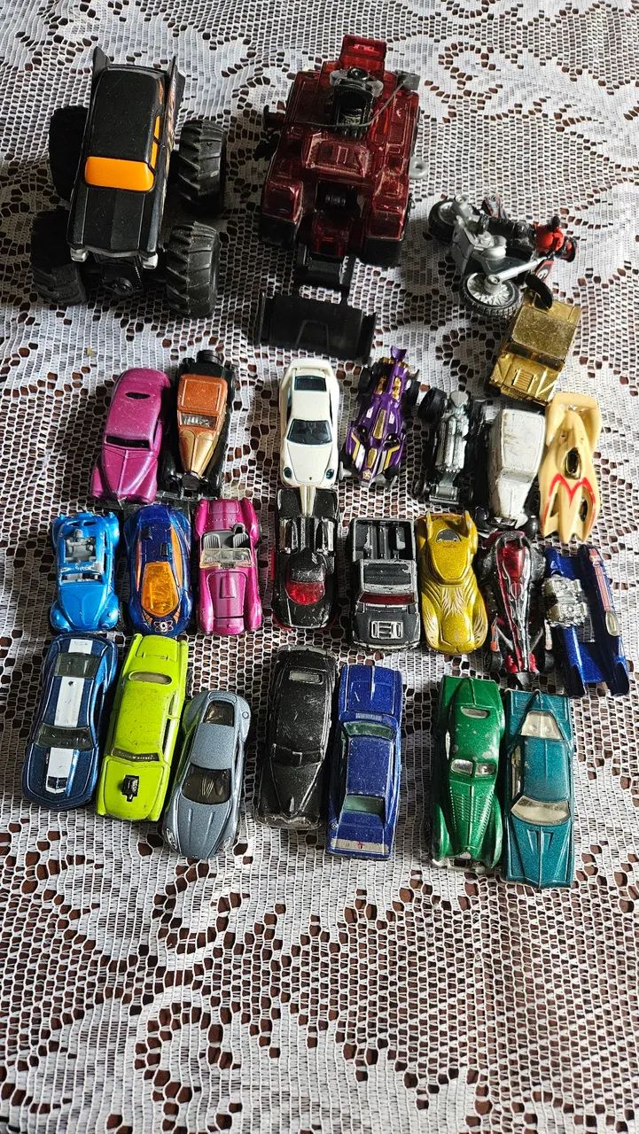 Coleção de Miniaturas de Carros hot whells