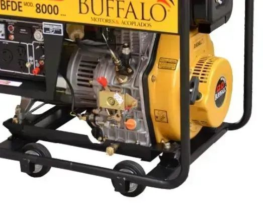 Gerador de energia a Diesel 6.5 kva BFDE 8000 partida Elétrica Com Bateria Buffalo 474cc  - Foto 2