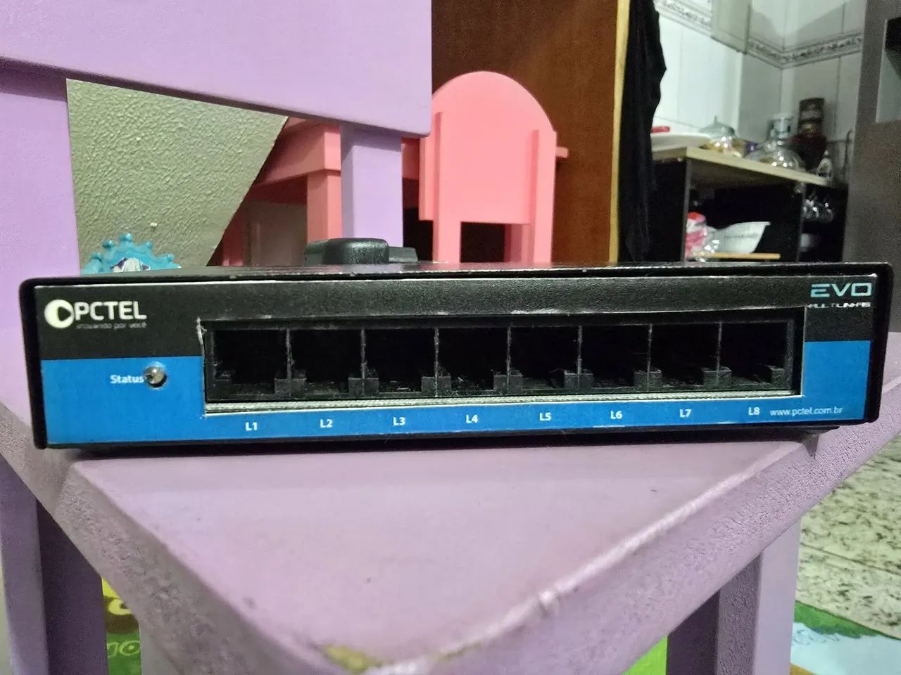 Gravador Telefônico Pctel EVO 8 Linhas