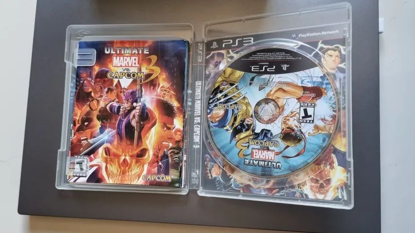 Jogo Ultimate Marvel vs Capcom PS3 Midia Física Original Excelente Estado Usado - Foto 4