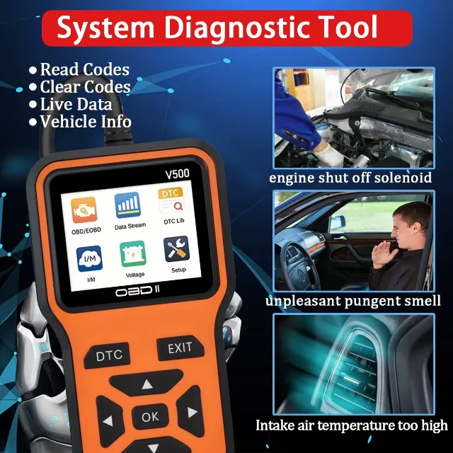 Scanner Automotivo V500 - Obd2 Diagnóstico