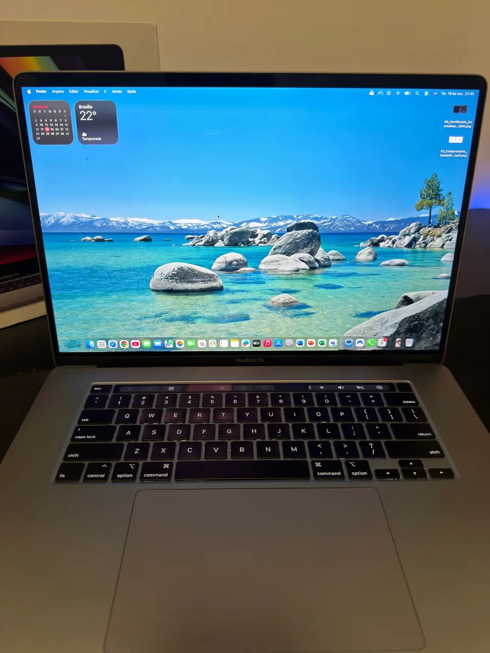 MacBook Pro 2019 16 polegDas i7 16gb ram - Notebooks - Itapema
