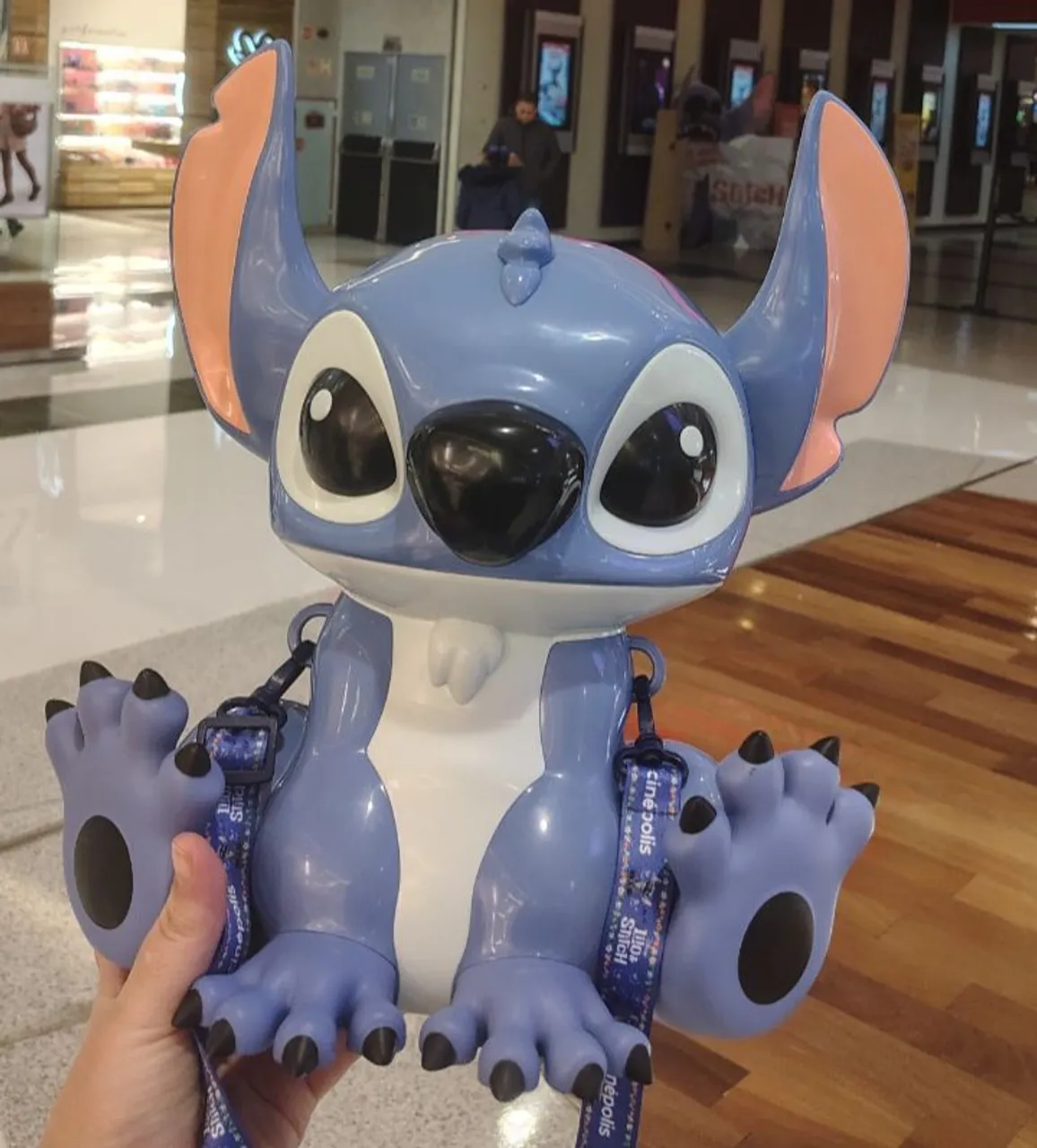 Balde de Pipoca Stitch 