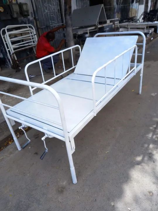 Cama hospitalar manual- aluguel e venda - Foto 3