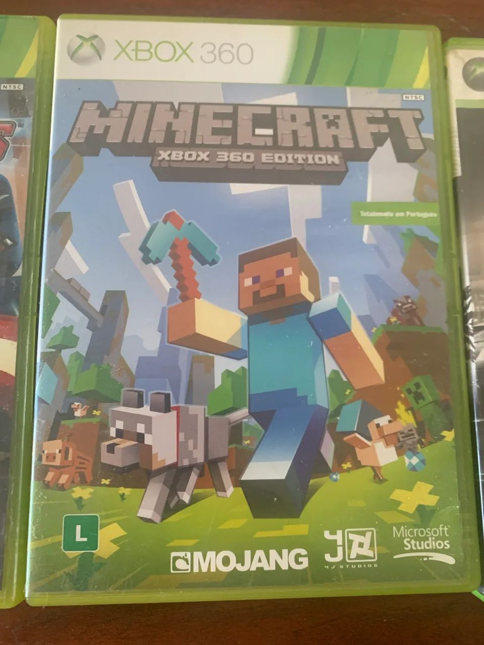 04 Jogos de Xbox360 seminovo em perfeito estado 