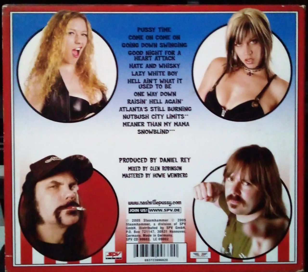 CD Nashville Pussy - Get Some! 2005 Digipack - Foto 3