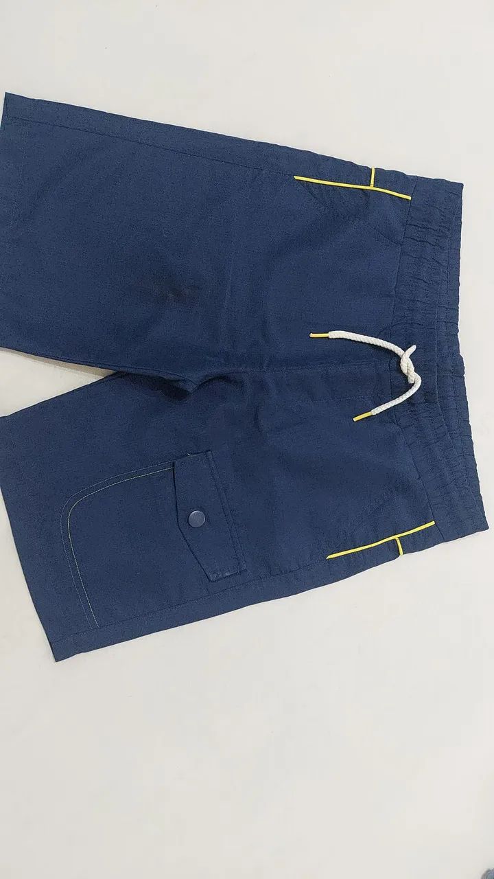 Bermuda infantil masculina
