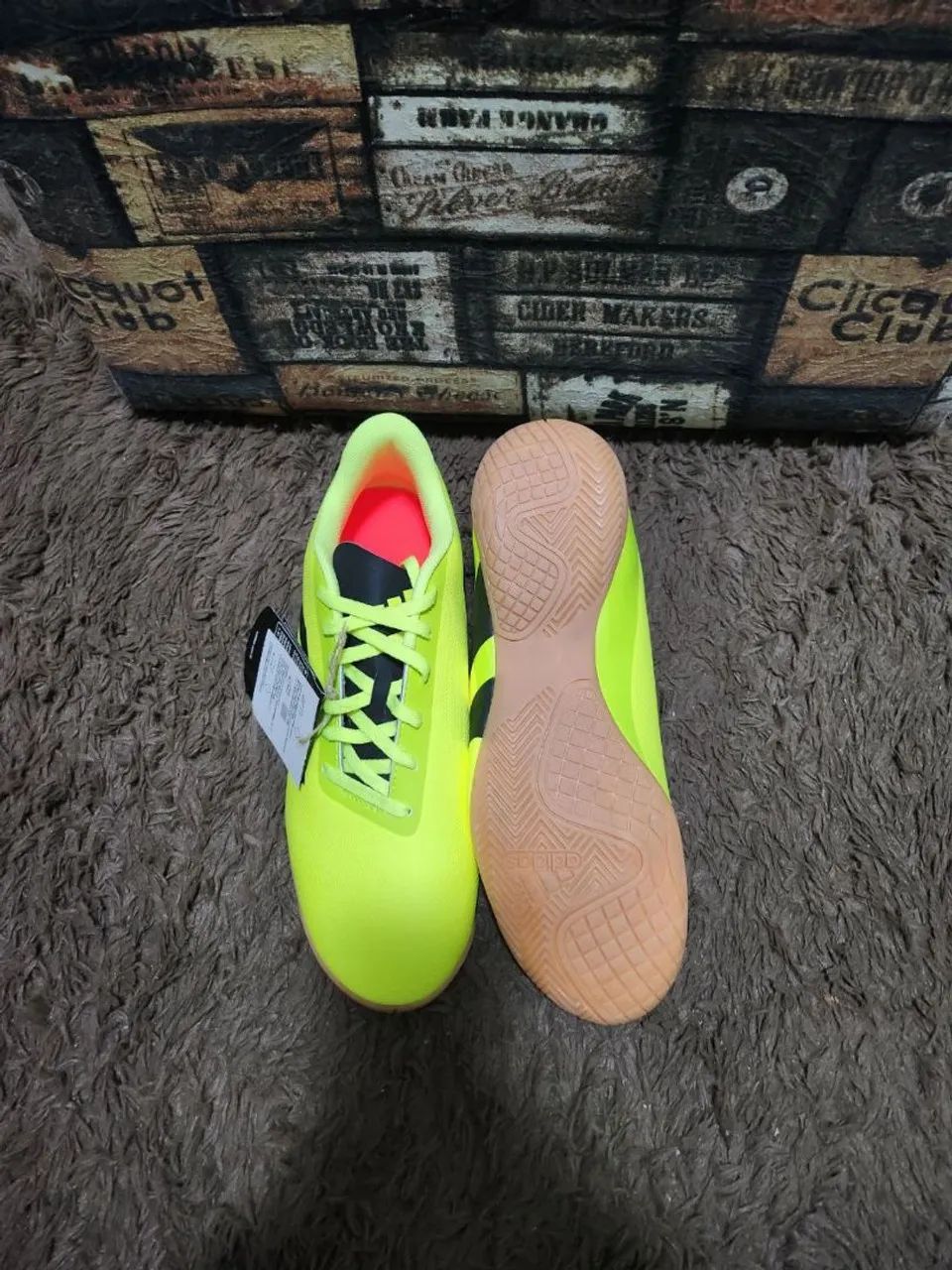 TAM.39/40/41/42/43/44 FUTSAL ORIGINAL ADIDAS FUTEBOL NOVA - Foto 4