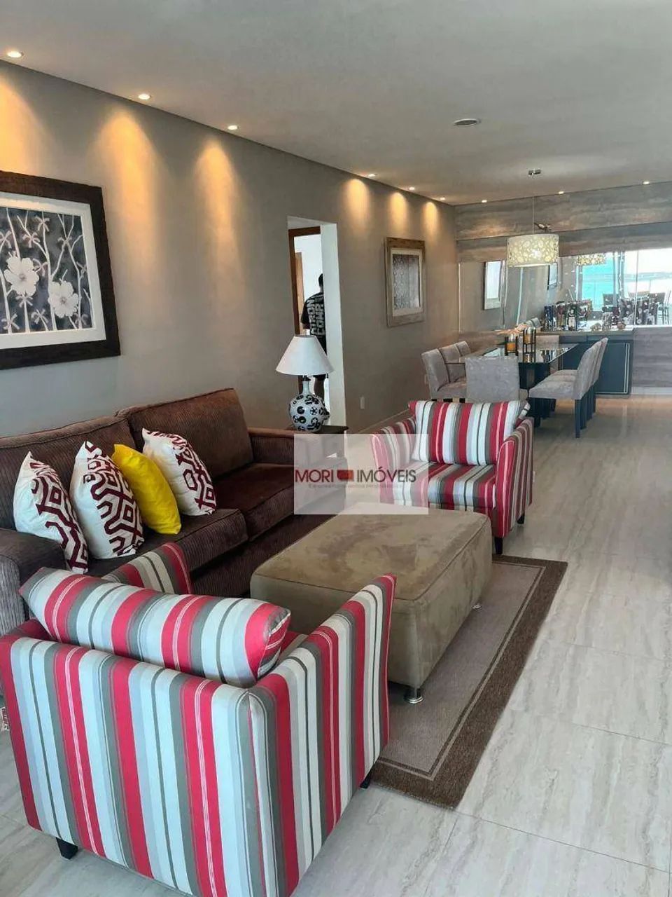 Apartamento com 3 dormitórios para alugar, 165 m² por R$ 5.440,00/mês - vila Caiçara - Pra - Foto 2