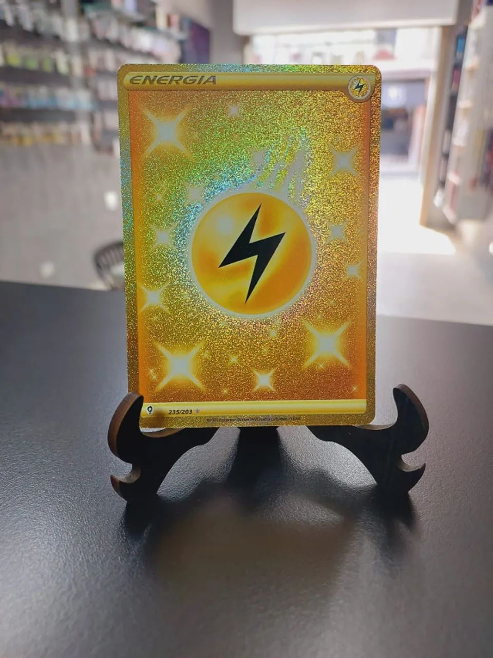 Carta Pokémon Energia Dourada