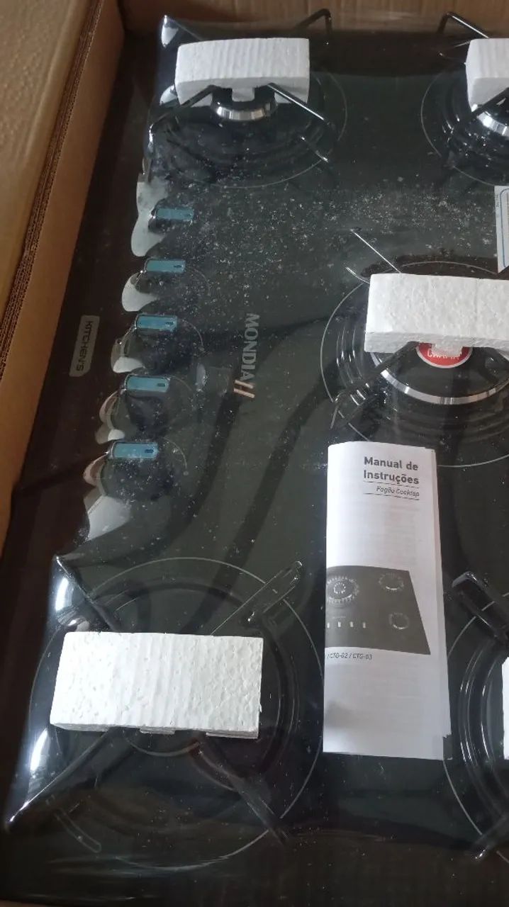 Fogão cooktop NOVO / nunca usado - Foto 2