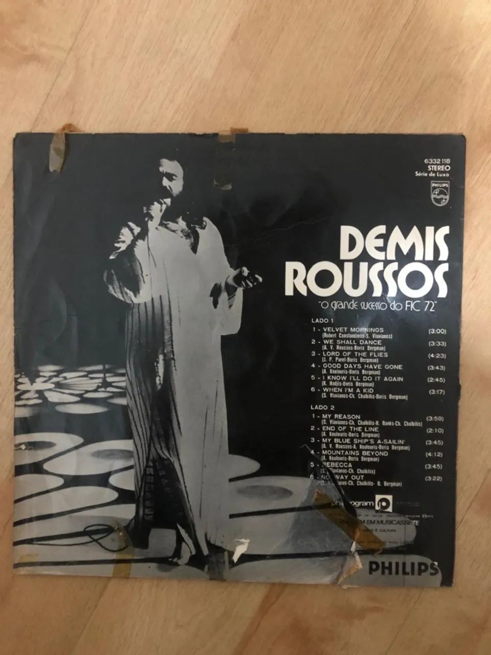 Disco Vinil Demis Roussos Velvet Mornings - Foto 2