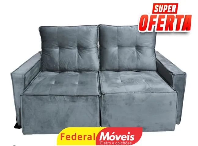 Sofá 1,60m Ret/Rec MAIS VENDIDO