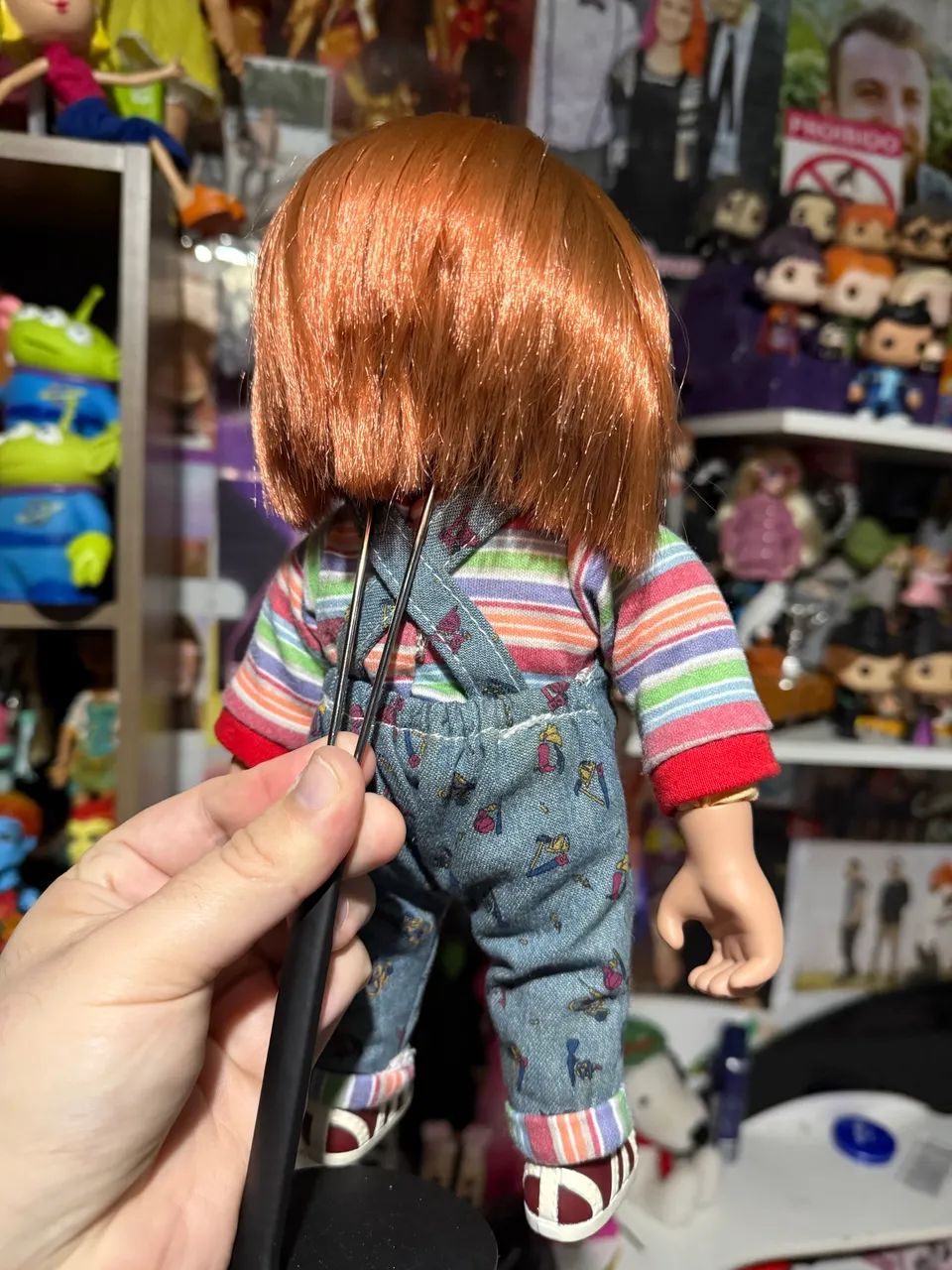 Boneco Chucky Sideshow raro - Foto 2