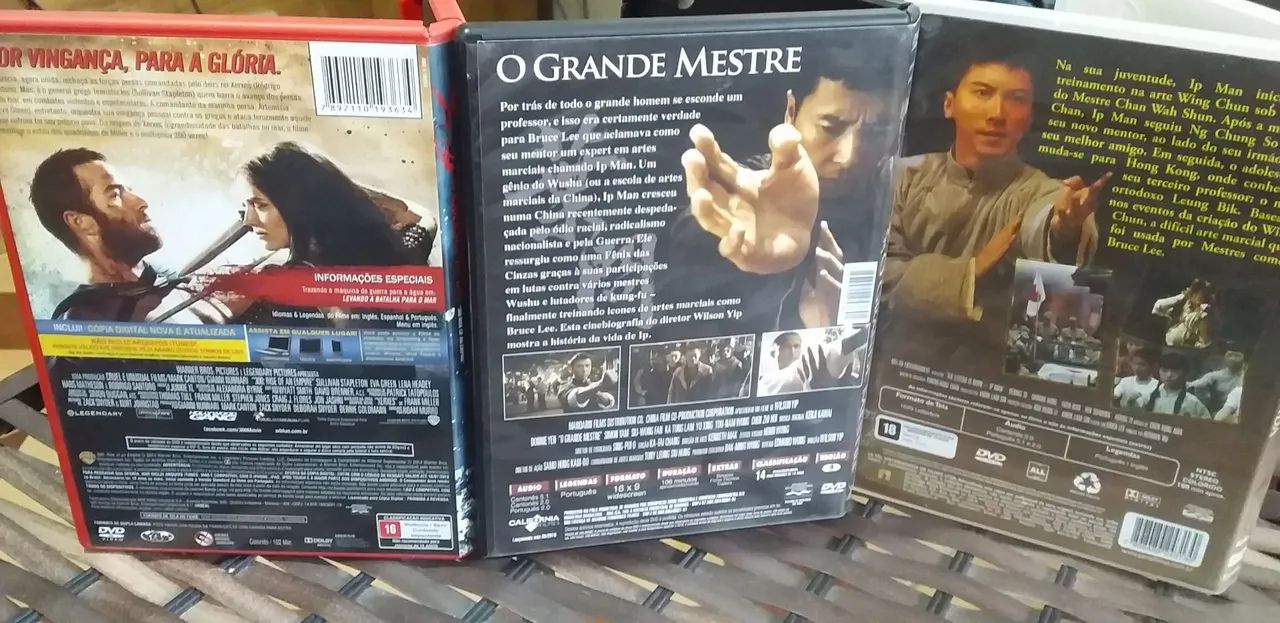 DVDs de Ação: 300, O Grande Mestre e Ip Man - Foto 3