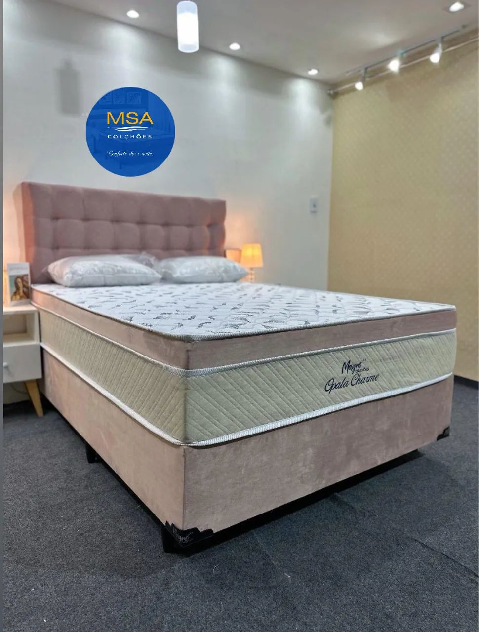 Cama casal MALHA FRIA 