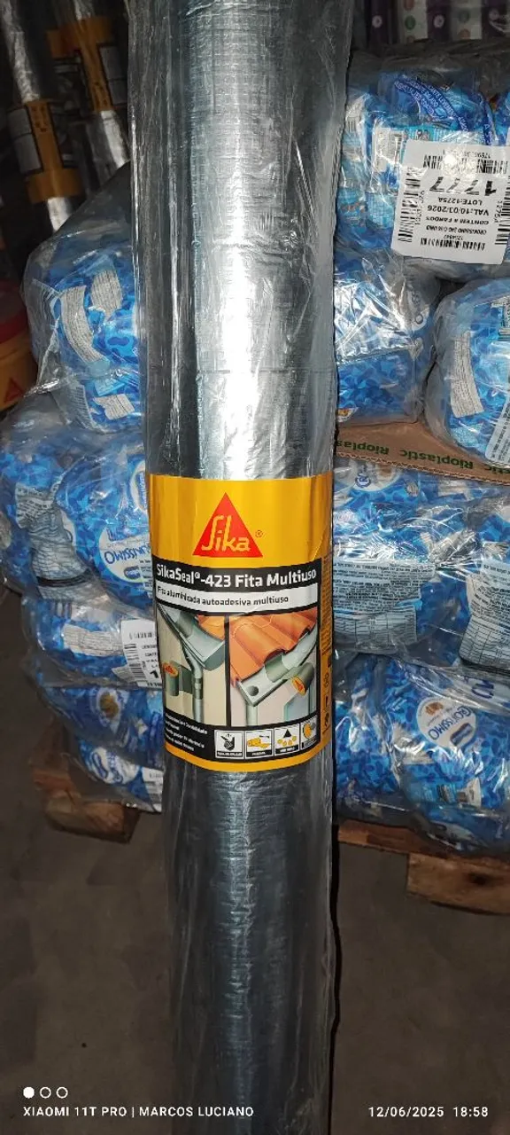 Fita Multiuso SikaSeal-423 - Impermeabilização e Vedação