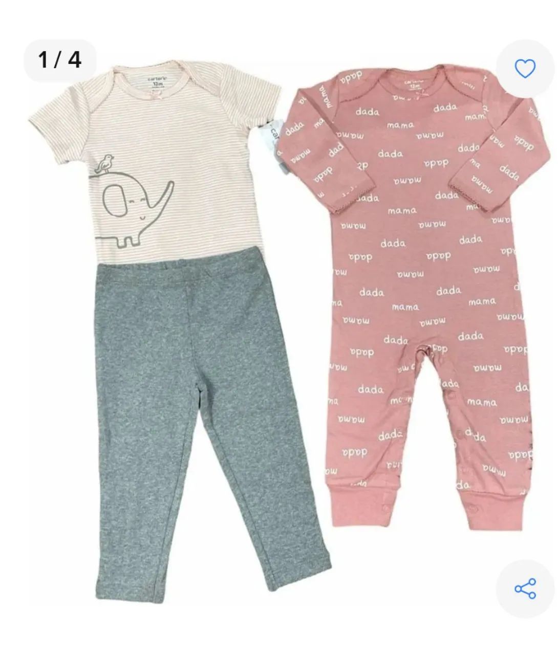 Pijama menina Carter's  - Foto 2