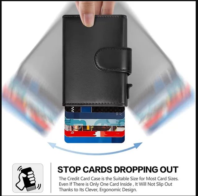 carteira dienqi rfid antifurto  - Foto 4