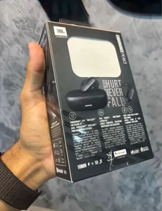 Fone de ouvido JBL Endurance Peak 3 - Novo - Foto 3