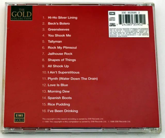 CD Jeff Beck - The Best Of - Foto 2