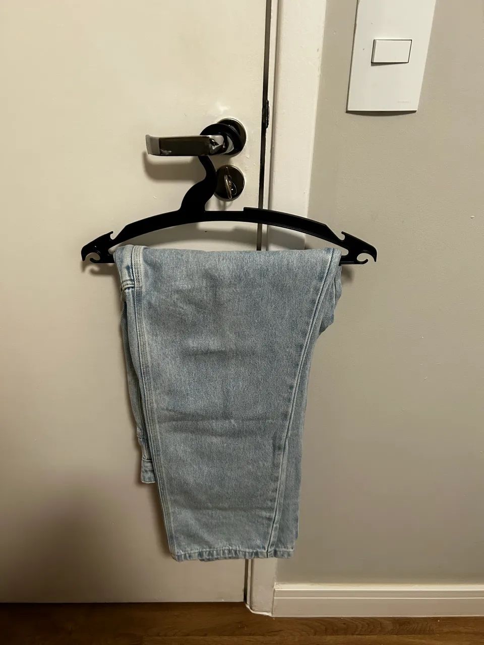 Calça Jeans Baggy Clara 46 - Foto 4