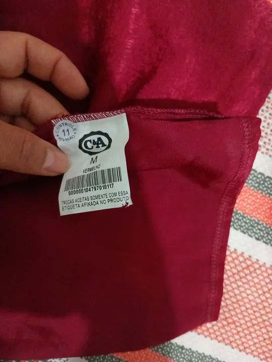 Cropped vermelho  - Foto 4