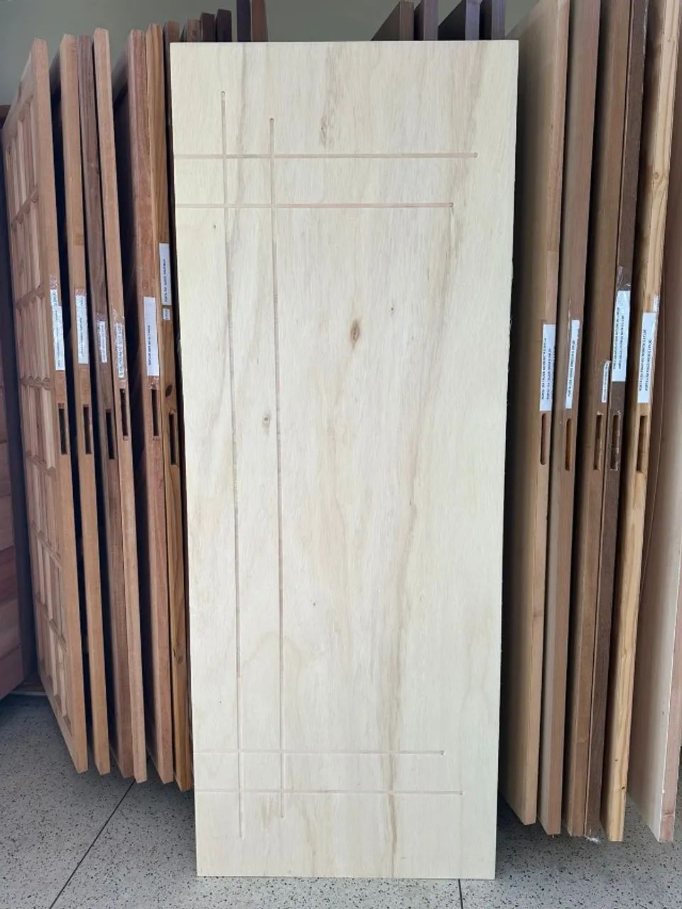 Porta Interna lisa R$ 123,00 Frisada R$ 185,00 - Foto 4