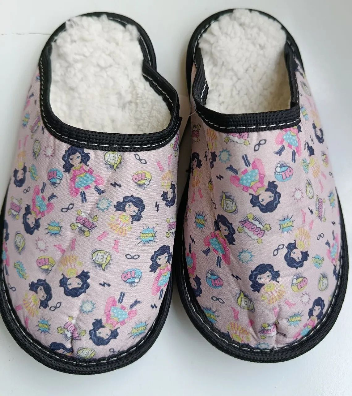 Pantufa infantil feminina Felpuda  - Foto 4