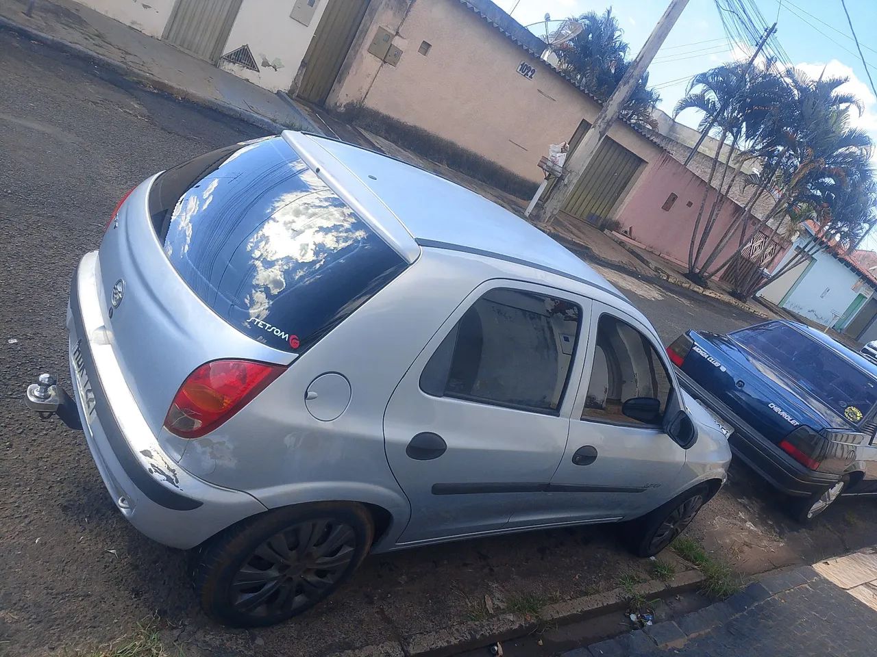 Vendo ou troco por outro carro celta 2006 flex no 24  - Foto 4