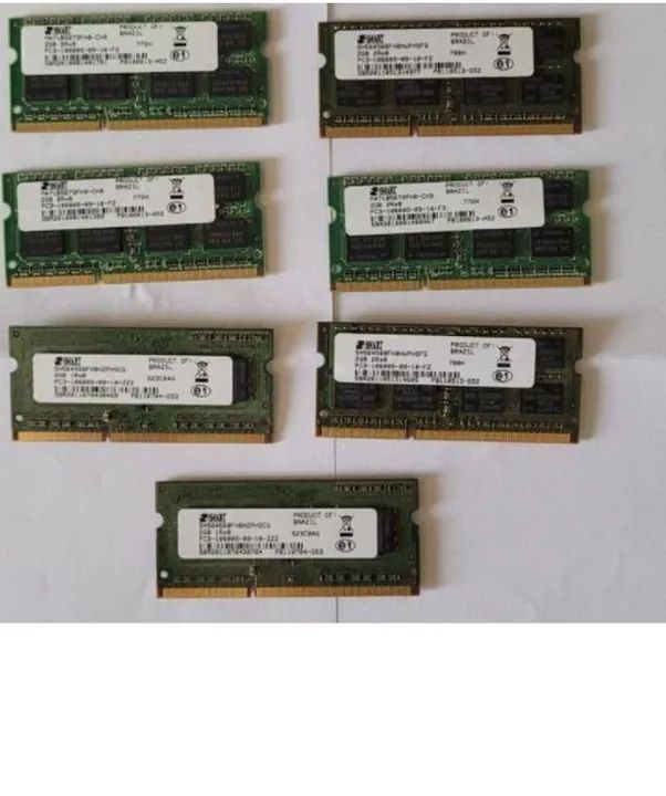 4 memorias 4 gb