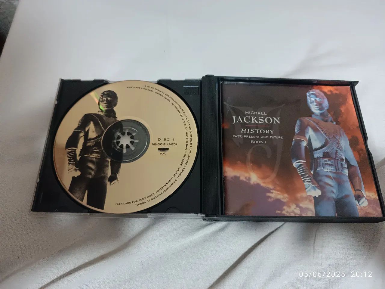 CD Michael Jackson - HIStory: Past, Present and Future, Book I