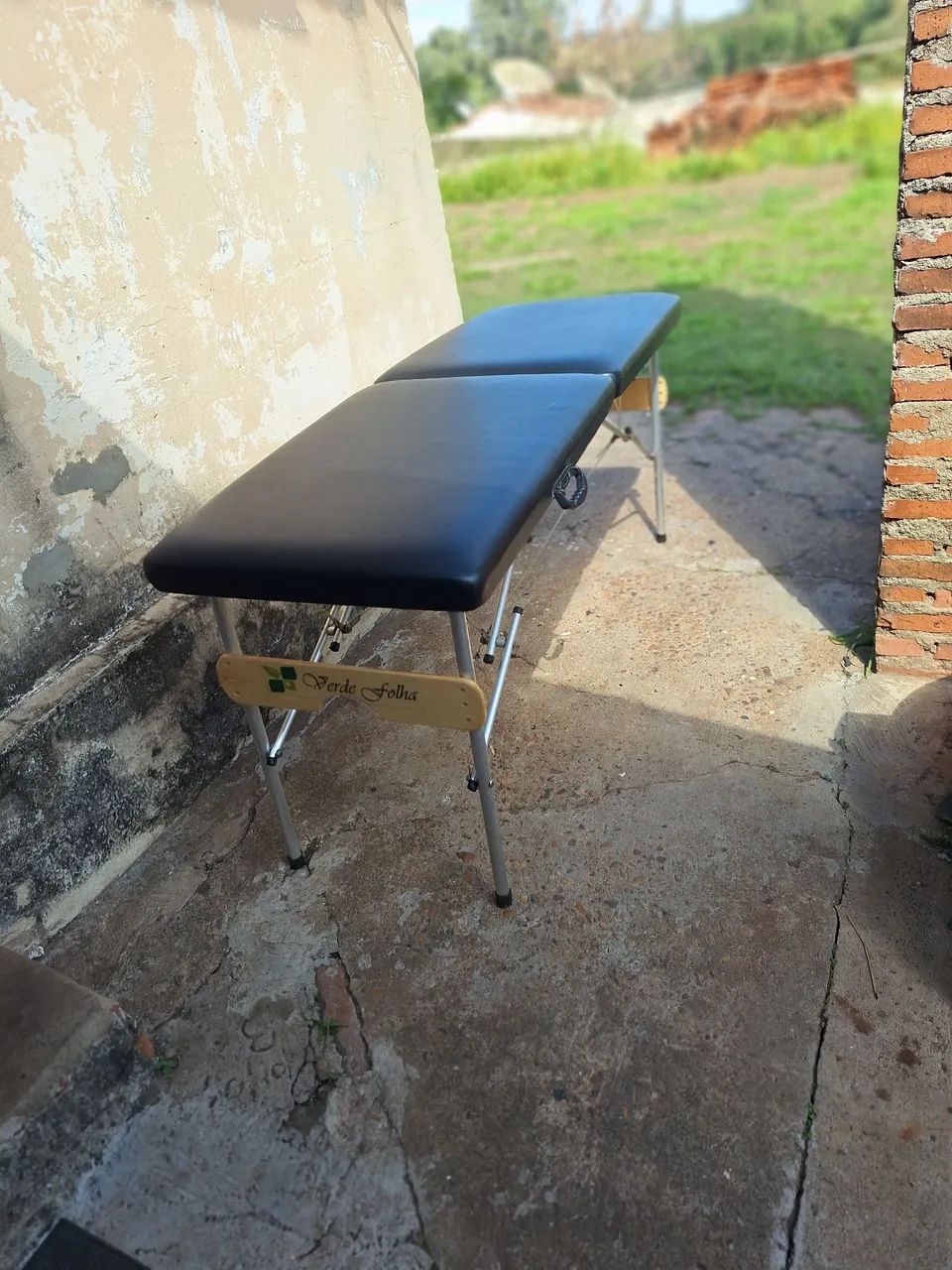 Maca de Massagem Portátil Verde Folha - Foto 2