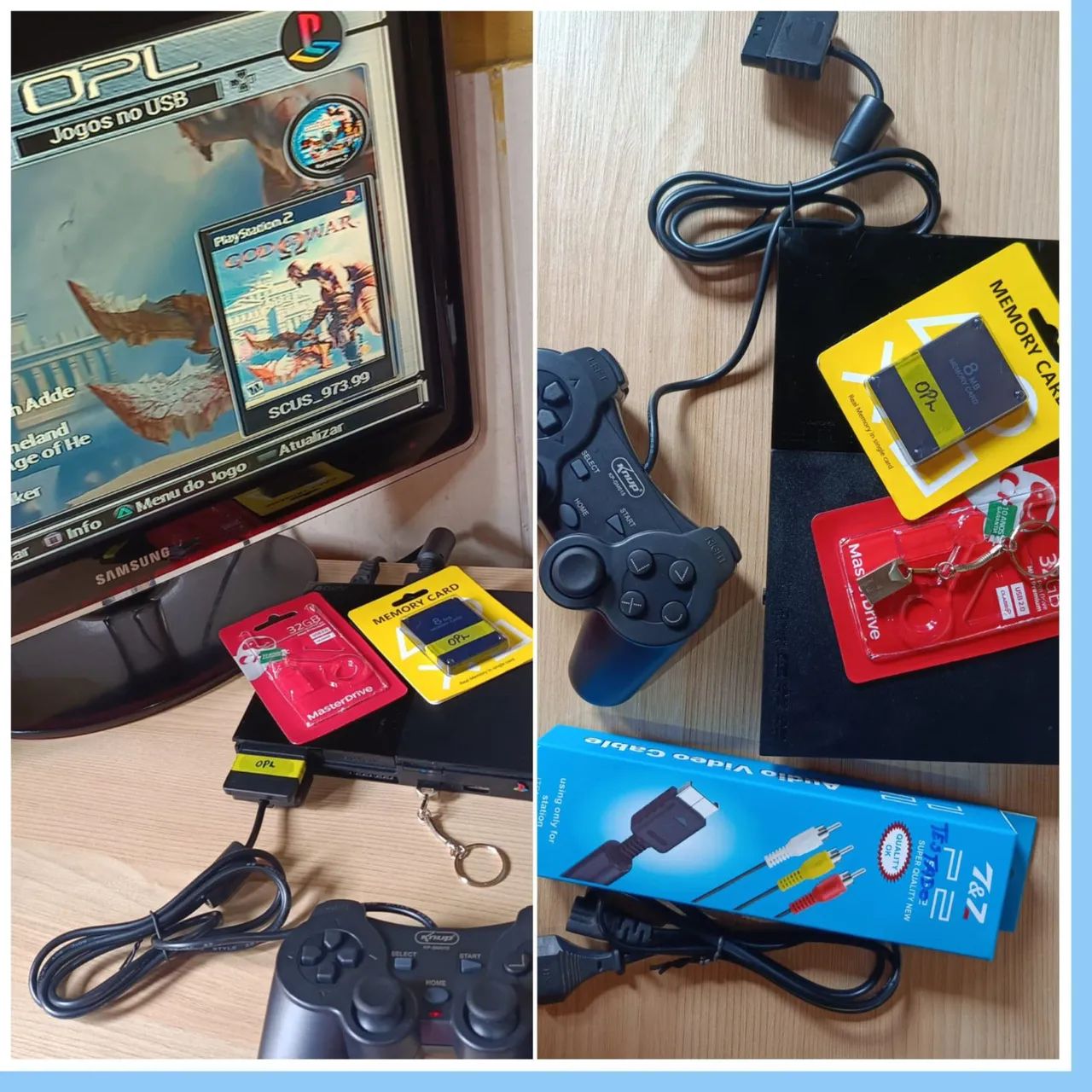 Playstation 2 Completo com Jogos e Acessórios - Foto 3