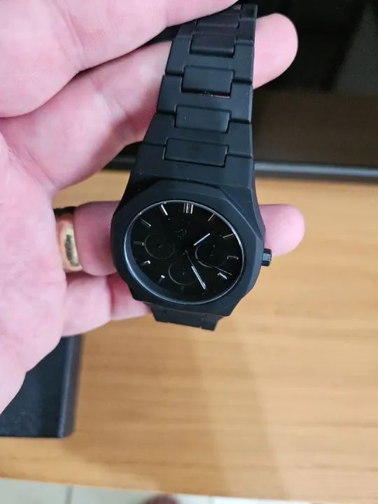 RELÓGIO IMPORTADO EMBORRACHADO - Foto 5