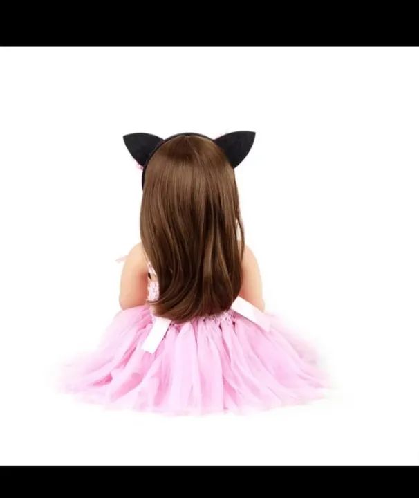 Boneca Reborn Bebê Realista 48cm - Acessórios - Foto 3