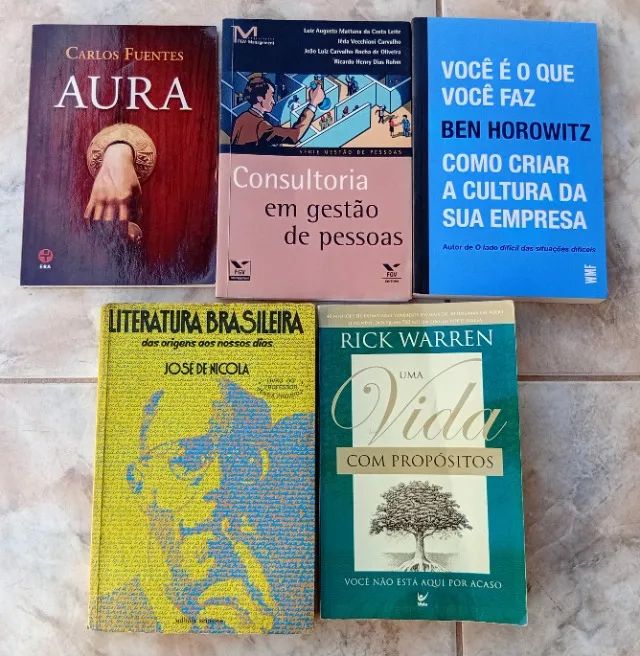AURA+4 Livros(pacote)