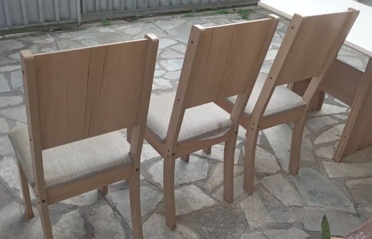 Mesa + 3 cadeiras - Foto 5