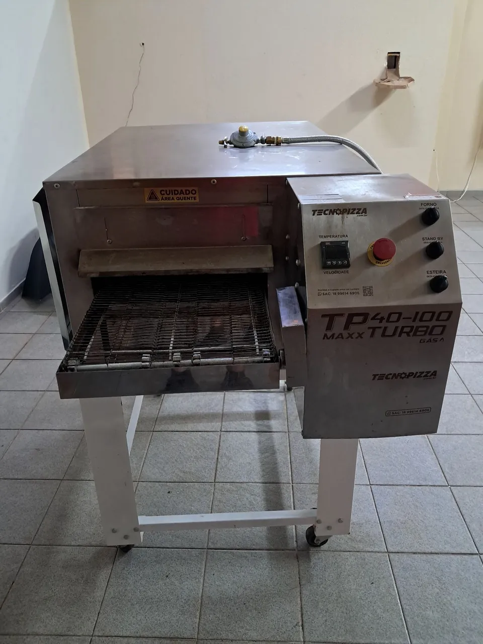 Forno para Pizza TP40-100 Maxx Turbo - Gás