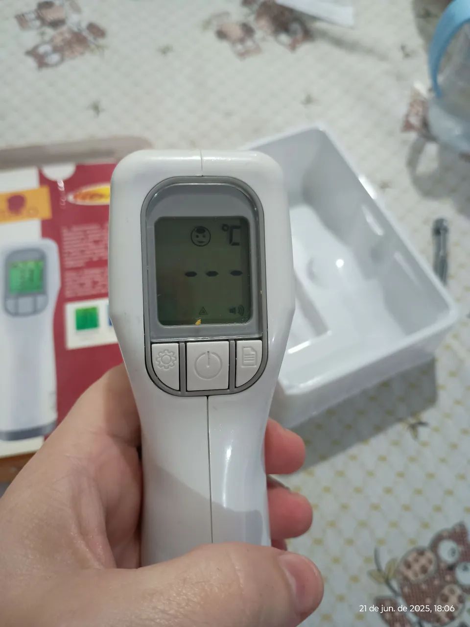 Termômetro Infravermelho Sem Contato Premium - Foto 5