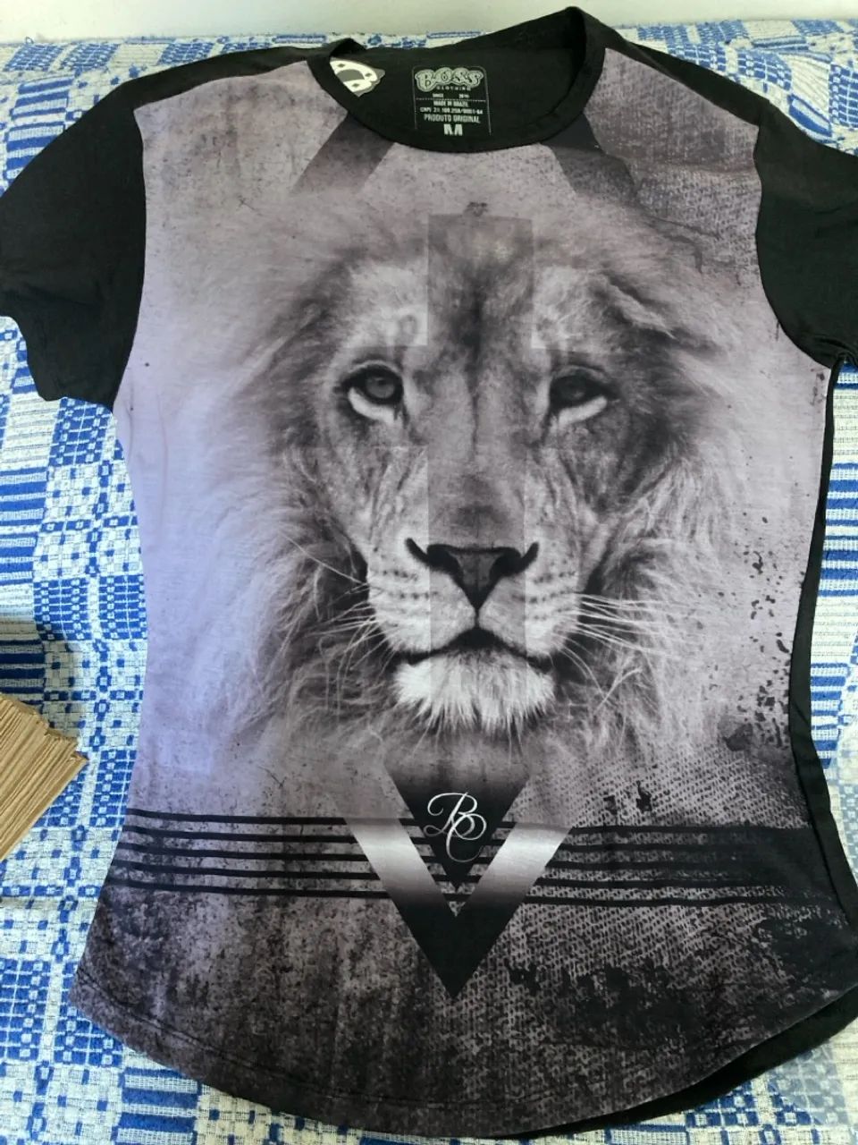 Camisa Boss cristã Leão da tribo de Judá - Foto 4