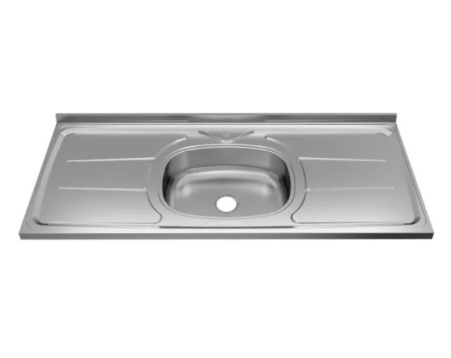 Pia de Cozinha em Inox 120cm Plus Ghelplus - Foto 3